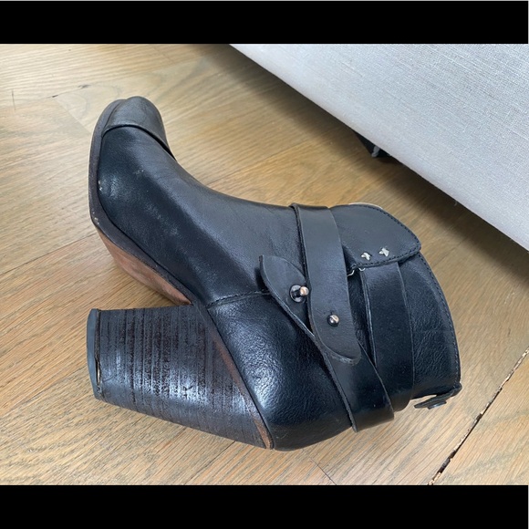 Rag & Bone Harrow Boots Black 38 - Picture 3 of 6